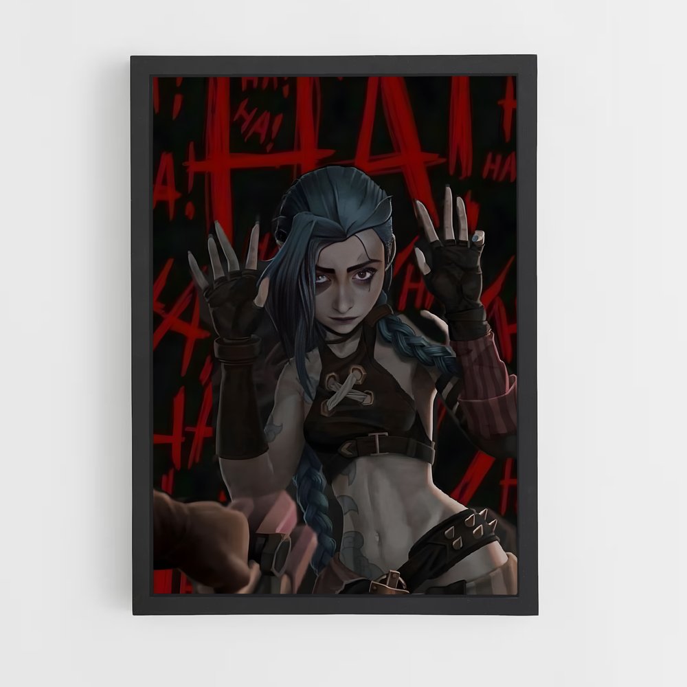 Poster Lame Azur – affiche League Of Legends (vue 2)